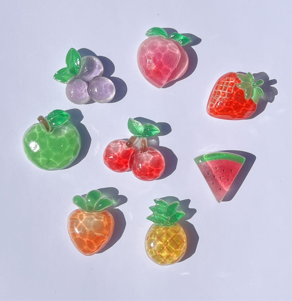 Fruit Magnets - 8pcs