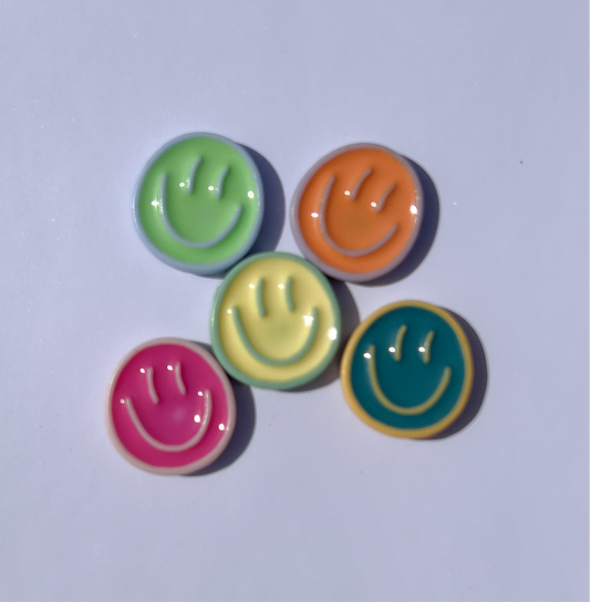 Smiley Face Magnets - 5pcs