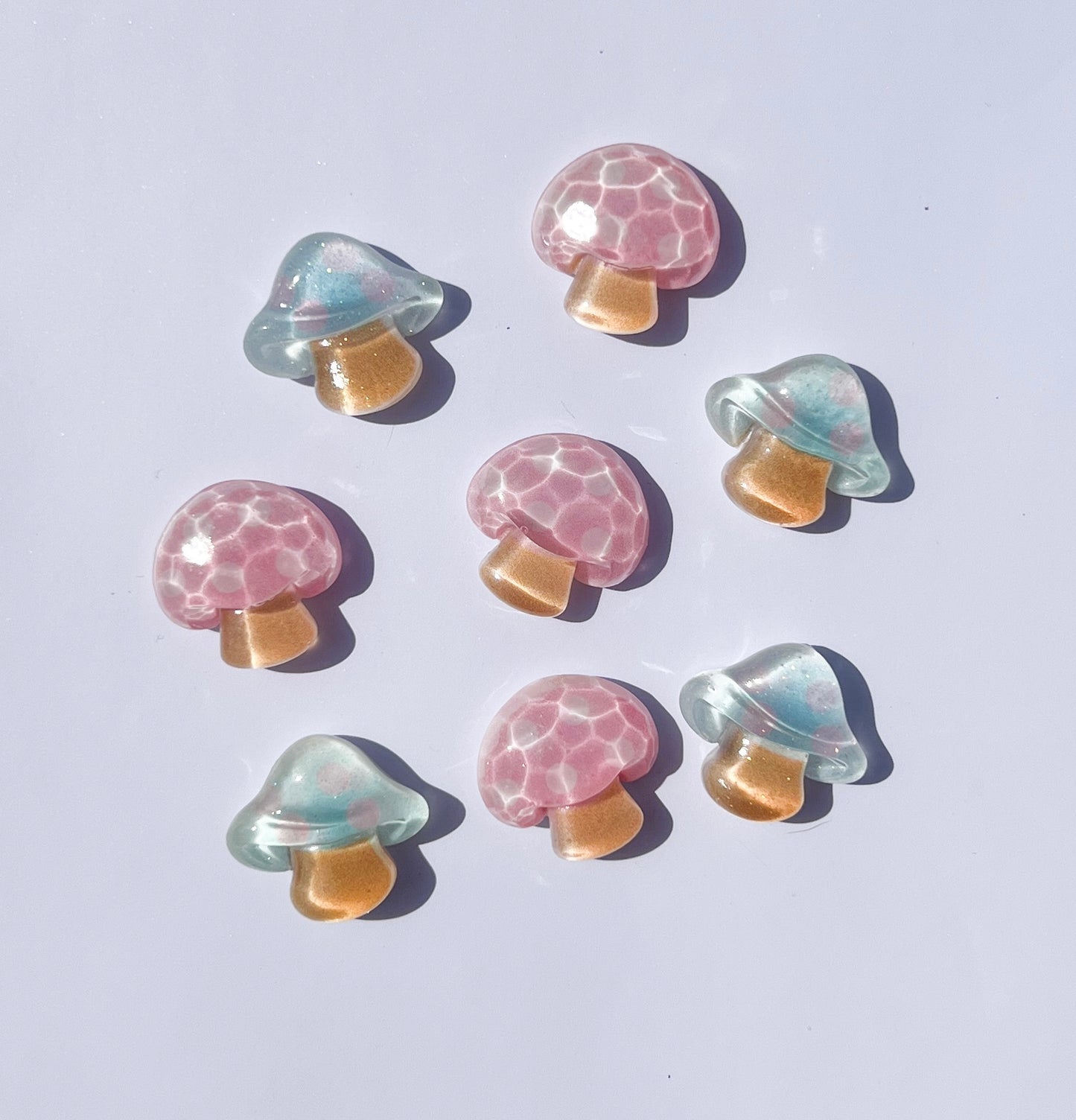 Cotton Candy Mushrooms - 6pcs