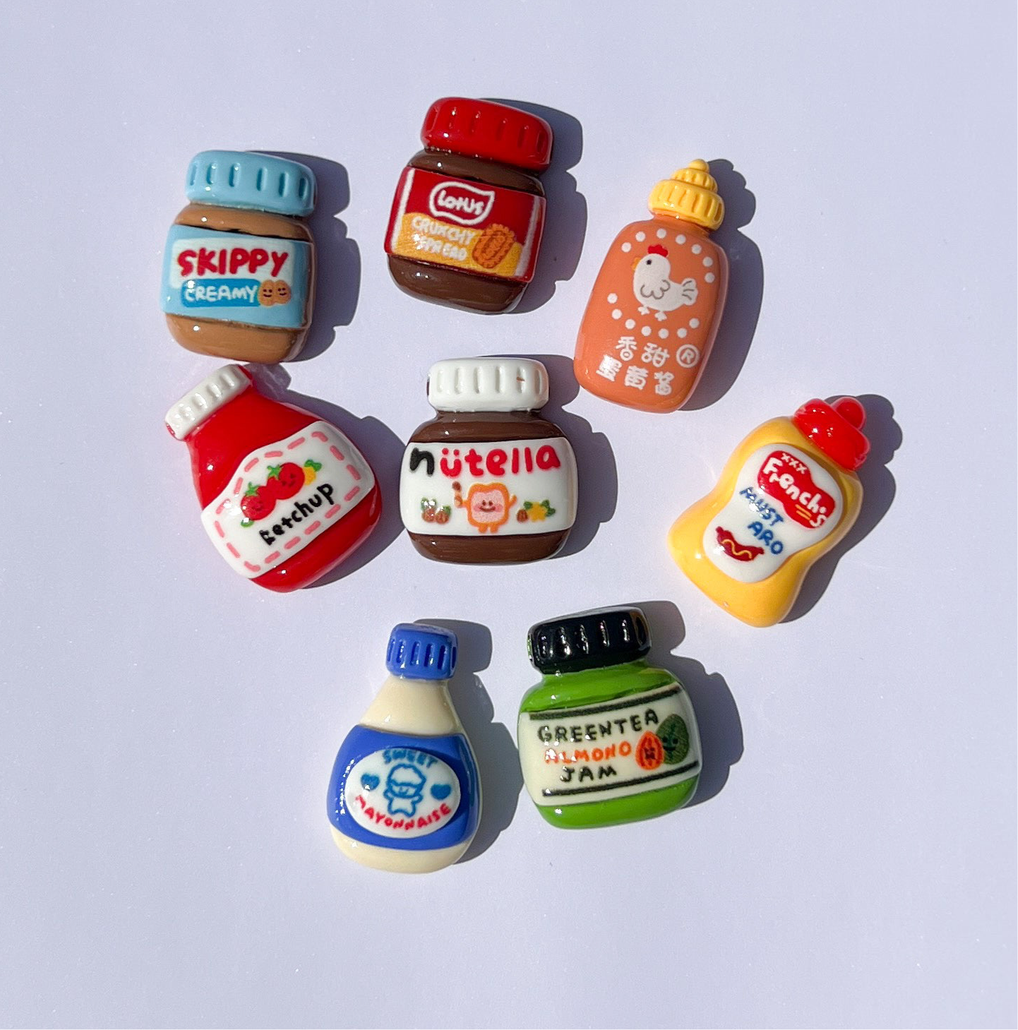 Condiment Magnets - 8pcs